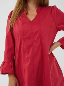 Culture Damen Kleid CUdaiva in rot