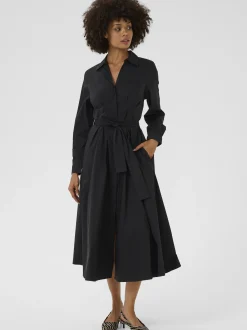 Culture Damen Kleid CUelna in schwarz