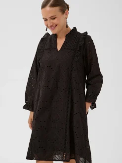 Culture Damen Kleid CUhally in schwarz