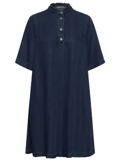 Culture Damen Kleid CUilsa in dark stone