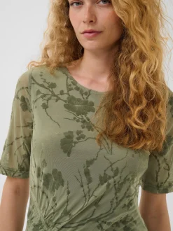 Culture Damen Kleid CUkitti in grün