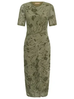 Culture Damen Kleid CUkitti in grün