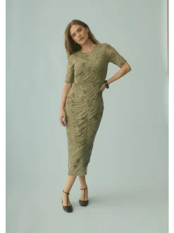 Culture Damen Kleid CUkitti in grün