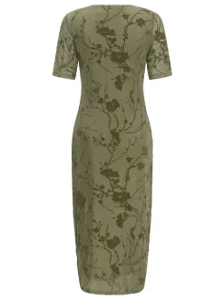 Culture Damen Kleid CUkitti in grün