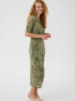 Culture Damen Kleid CUkitti in grün