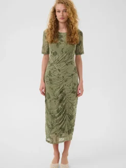Culture Damen Kleid CUkitti in grün