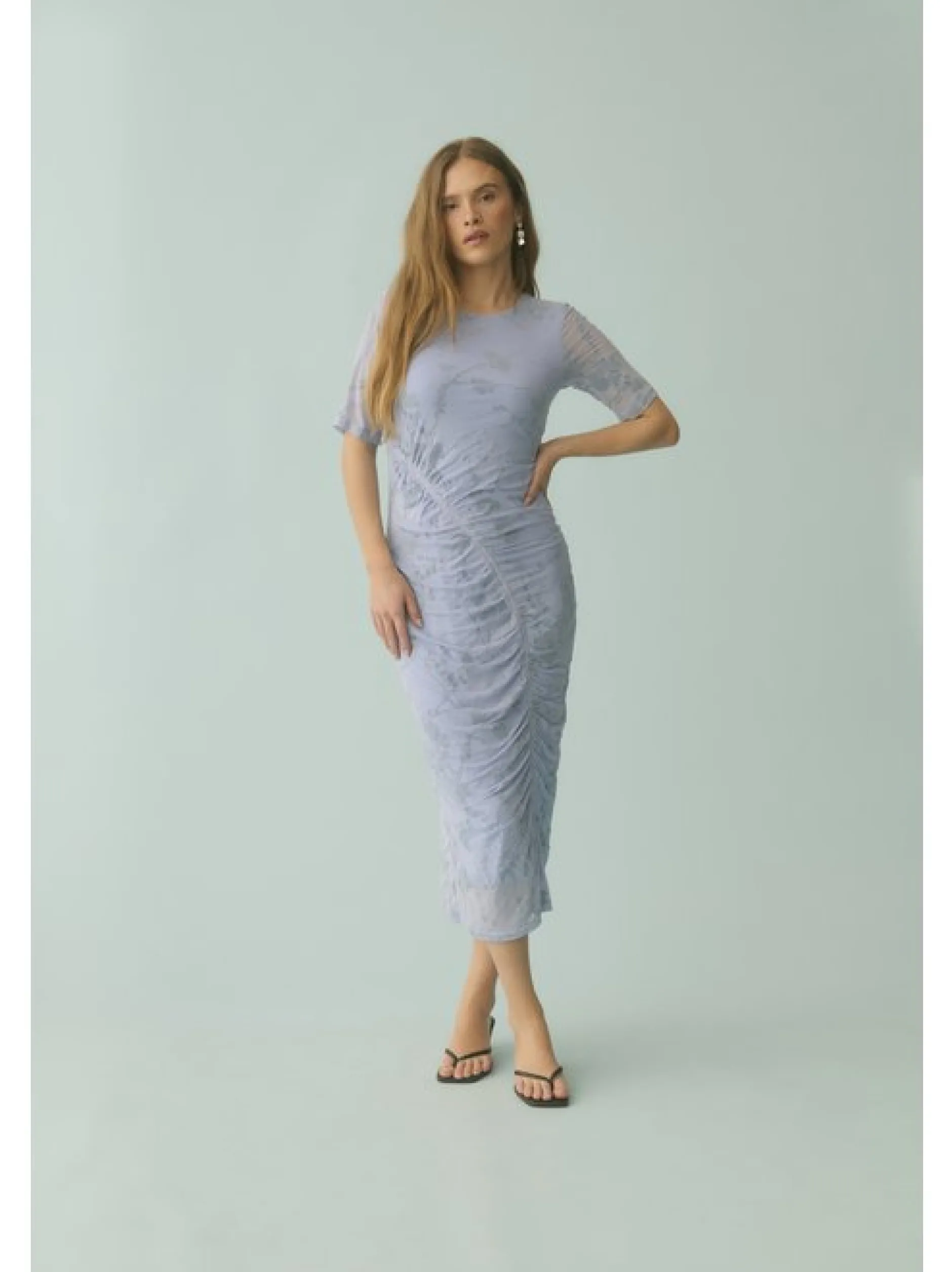 Culture Damen Kleid CUkitti in blau