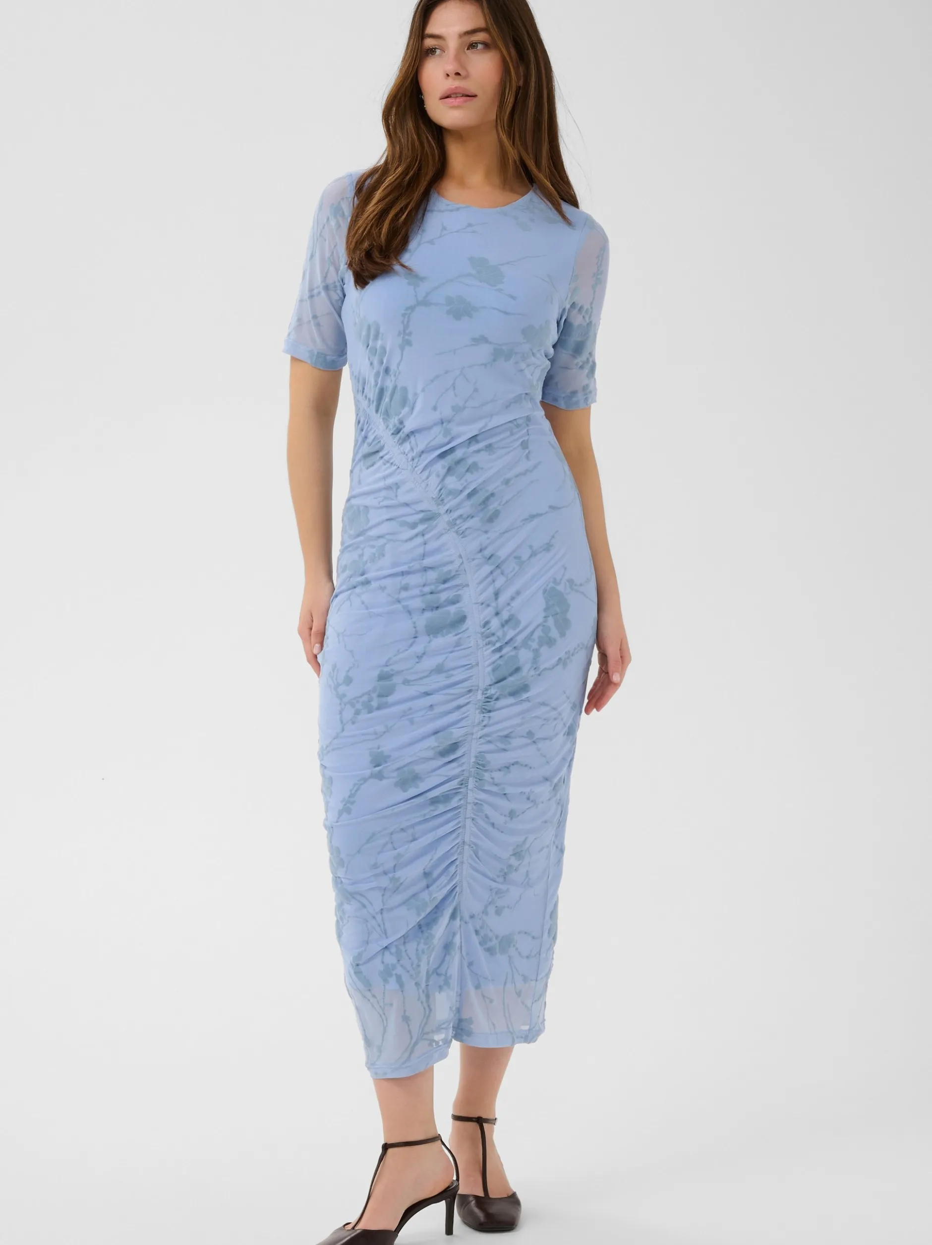 Culture Damen Kleid CUkitti in blau