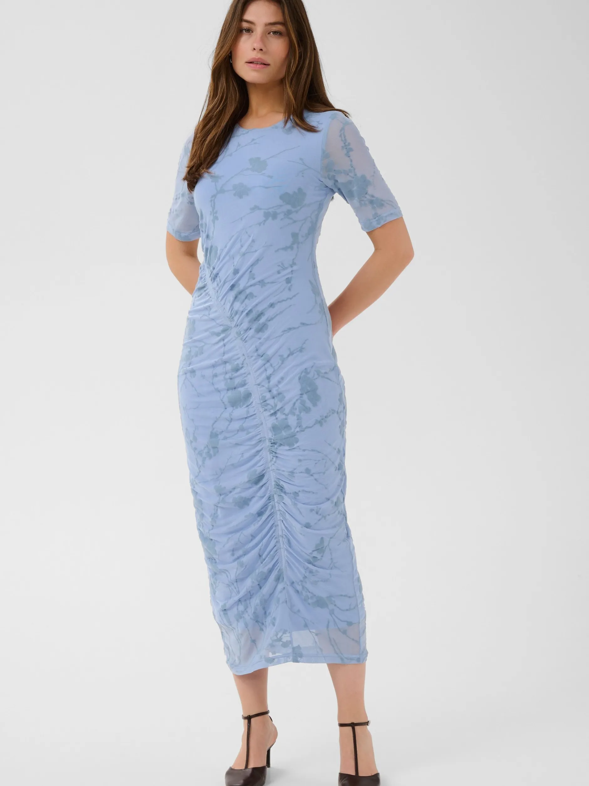 Culture Damen Kleid CUkitti in blau