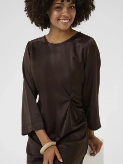 Culture Damen Kleid CUmollie in braun