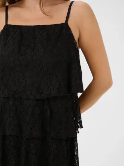 Culture Damen Kleid CUnianca in schwarz