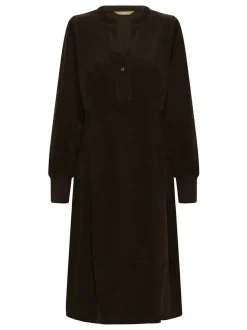 Culture Damen Kleid CUrhaena in braun
