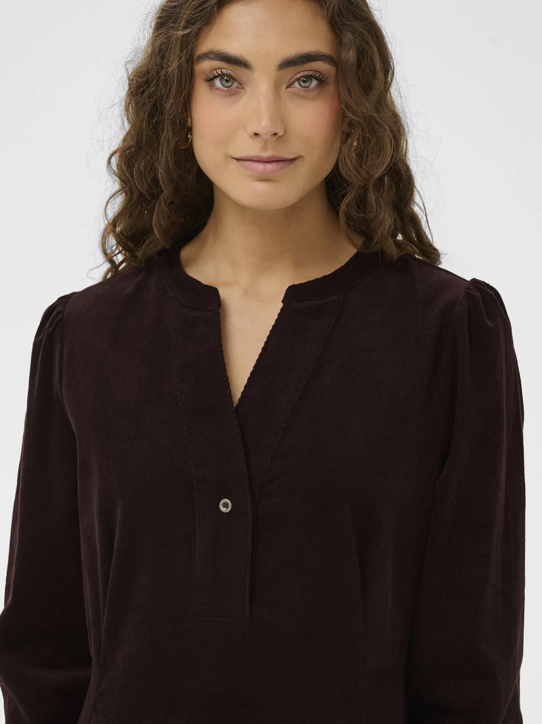 Culture Damen Kleid CUrhaena in braun