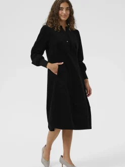 Culture Damen Kleid CUrhaena in schwarz