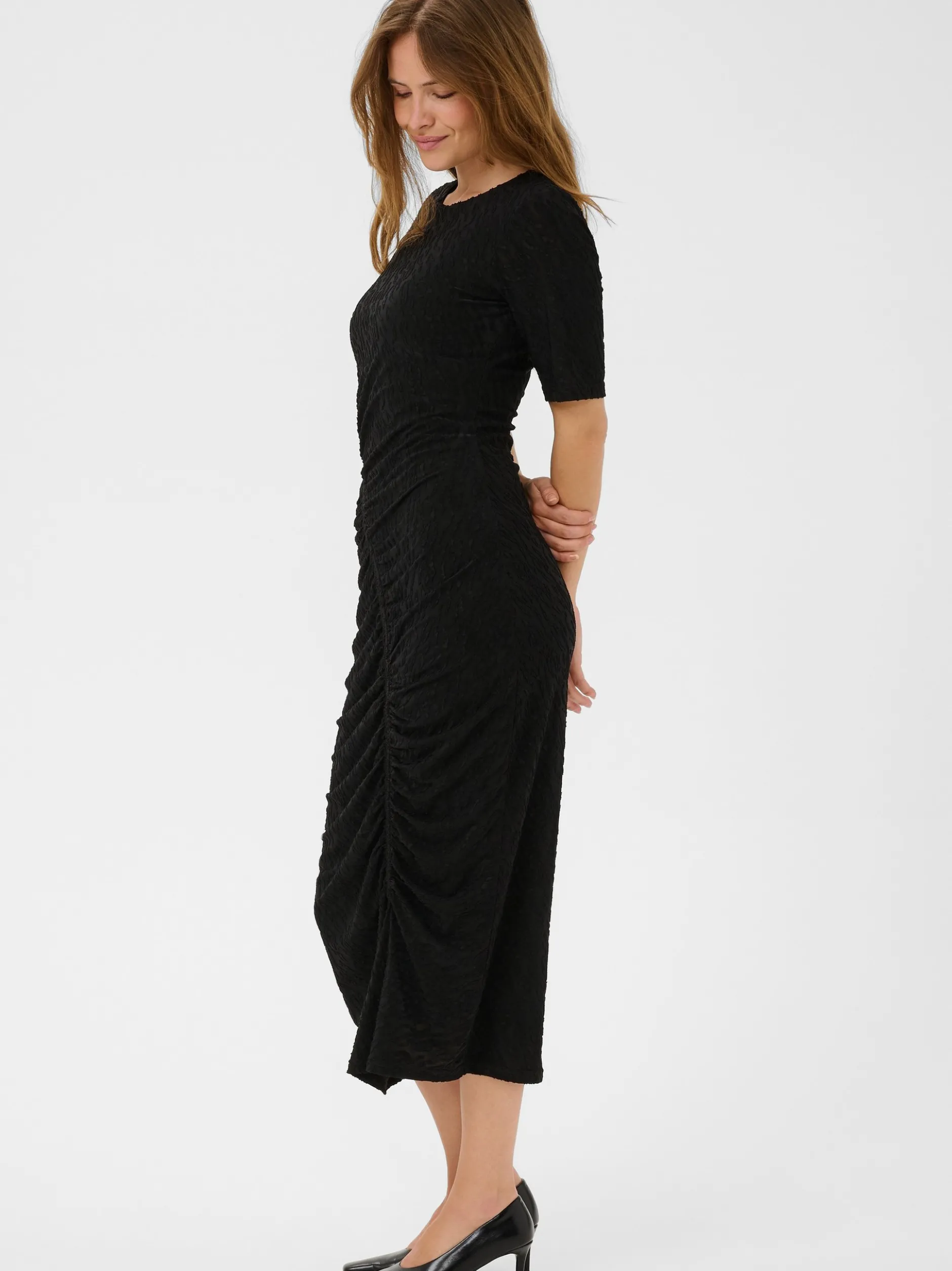 Culture Damen Kleid CUskya in schwarz