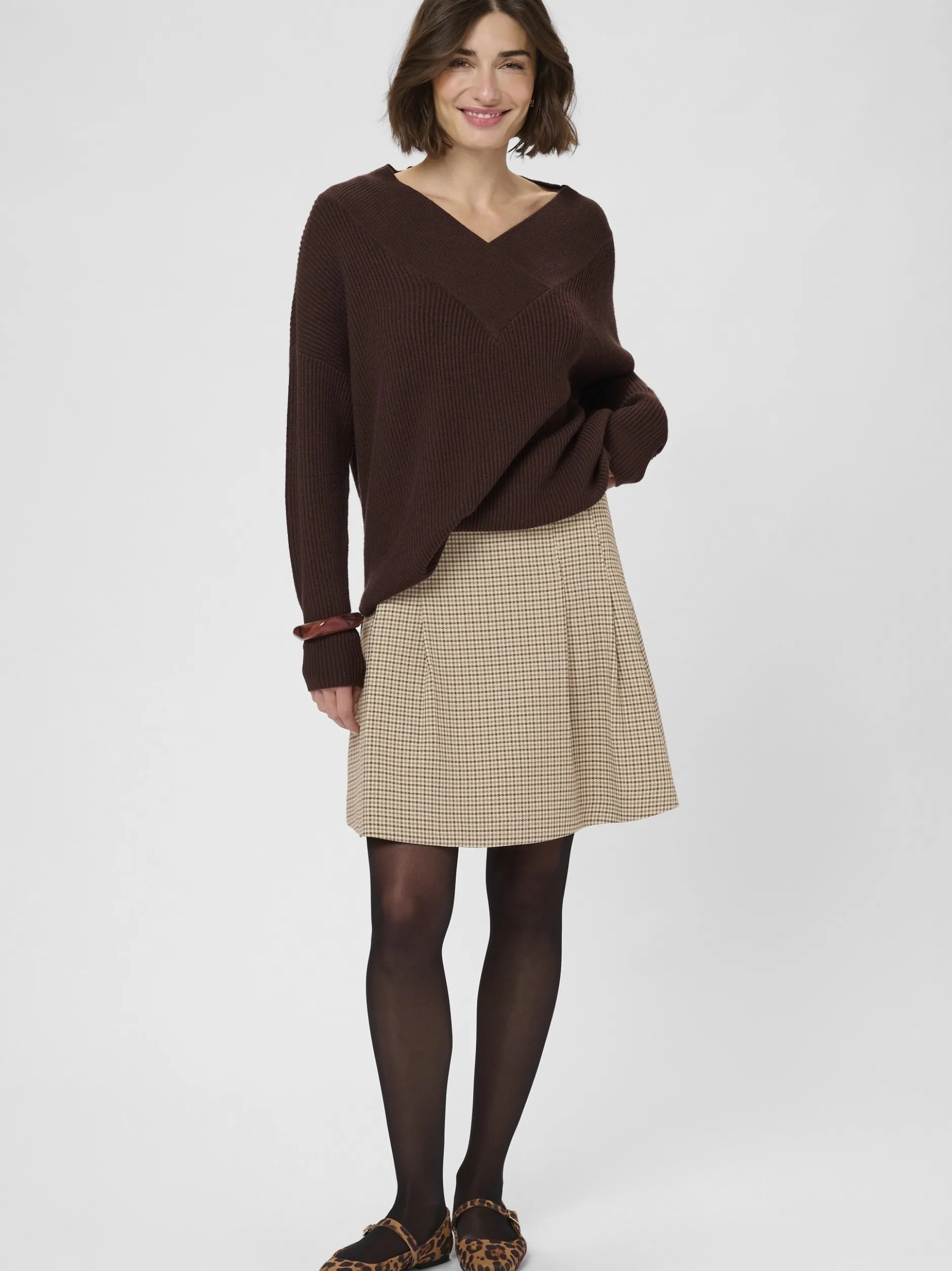 Culture Damen Rock CUastra in beige