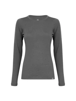 DANISH ENDURANCE Damen Langarmshirt in grau