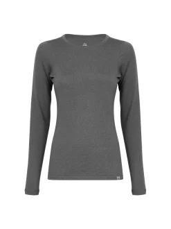 DANISH ENDURANCE Damen Langarmshirt in grau