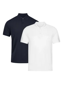 DANISH ENDURANCE Herren Poloshirt in weiß
