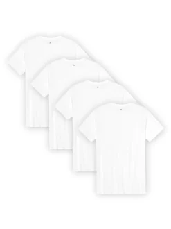 DANISH ENDURANCE Herren T-Shirt in weiß - Ärmel: kurzarm
