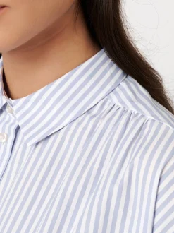 DESOTO Damen Bluse - Florine in hellblau