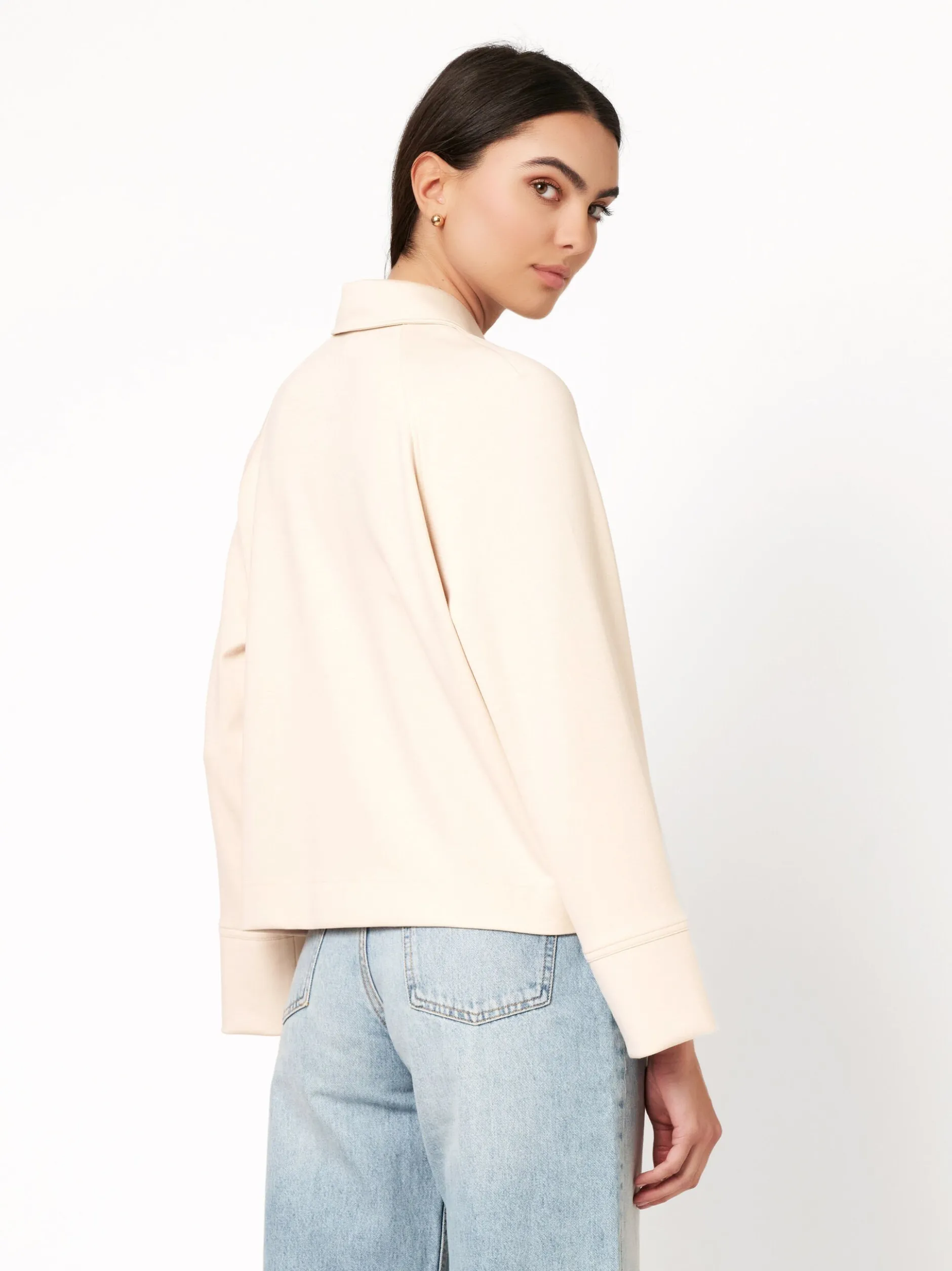 DESOTO Damen Hemdjacke - Sina in beige