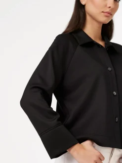DESOTO Damen Hemdjacke - Sina in schwarz