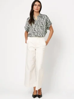 DESOTO Damen Viskosebluse - Florine in grün