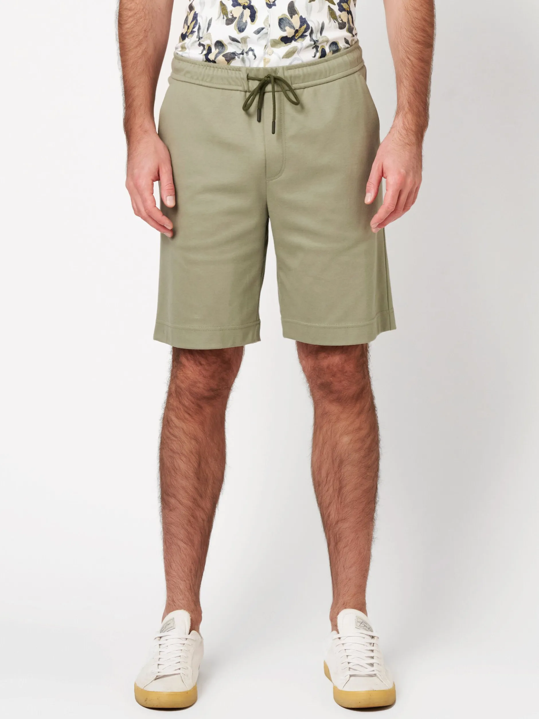 DESOTO Herren Shorts in grün - Länge: mittel