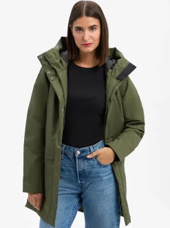 Didriksons Damen Funktionsjacke - Casja in khaki