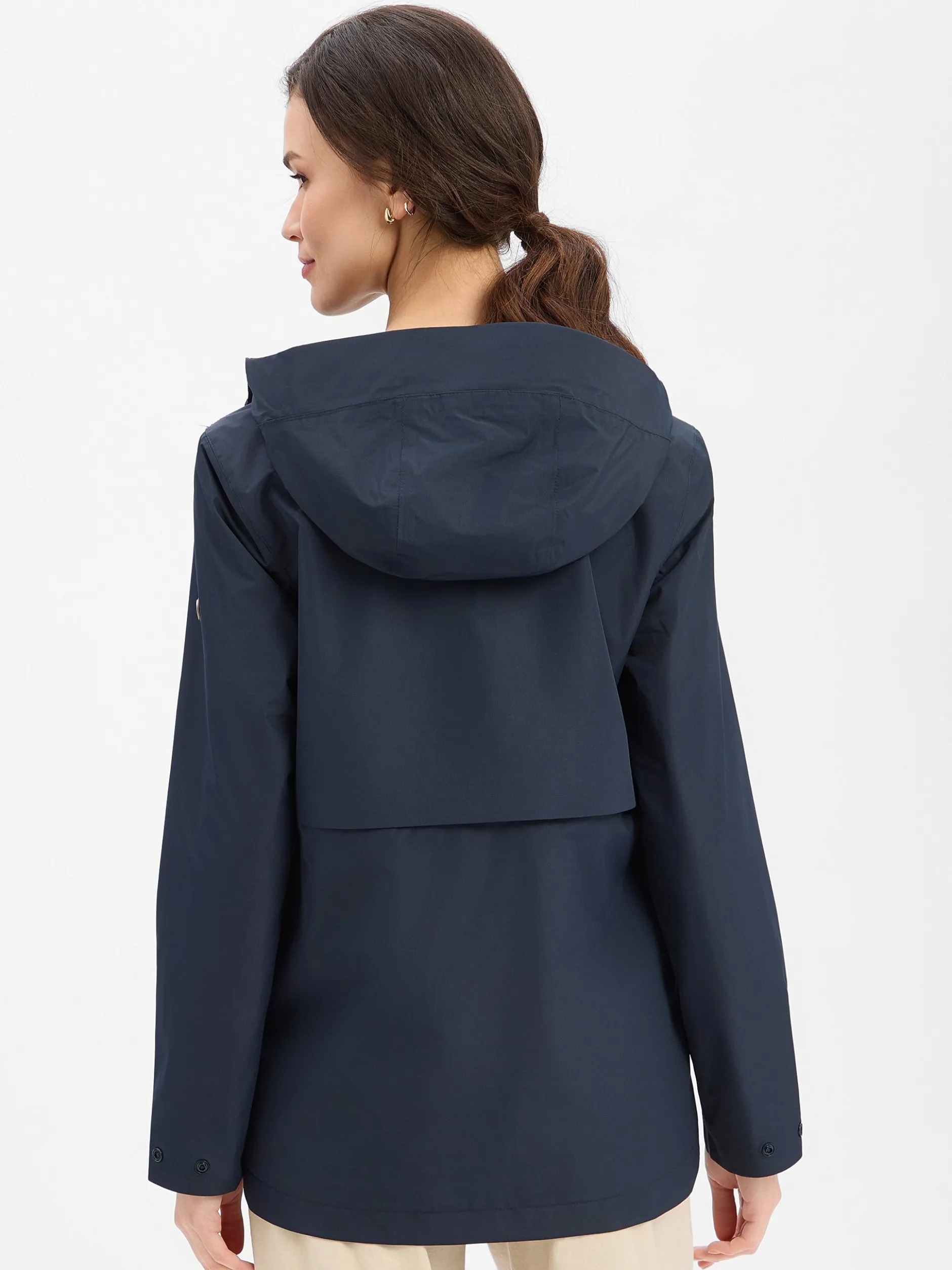 Didriksons Damen Regenjacke in marine