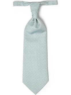 Digel Herren Plastron mit Einstecktuch in lind petrol