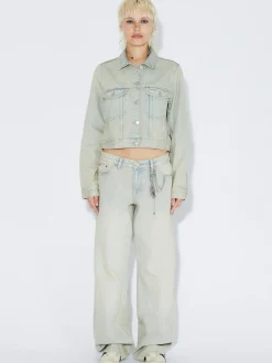 Dr. Denim Damen Jacke – Becky in bleached