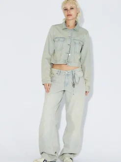 Dr. Denim Damen Jacke – Becky in bleached