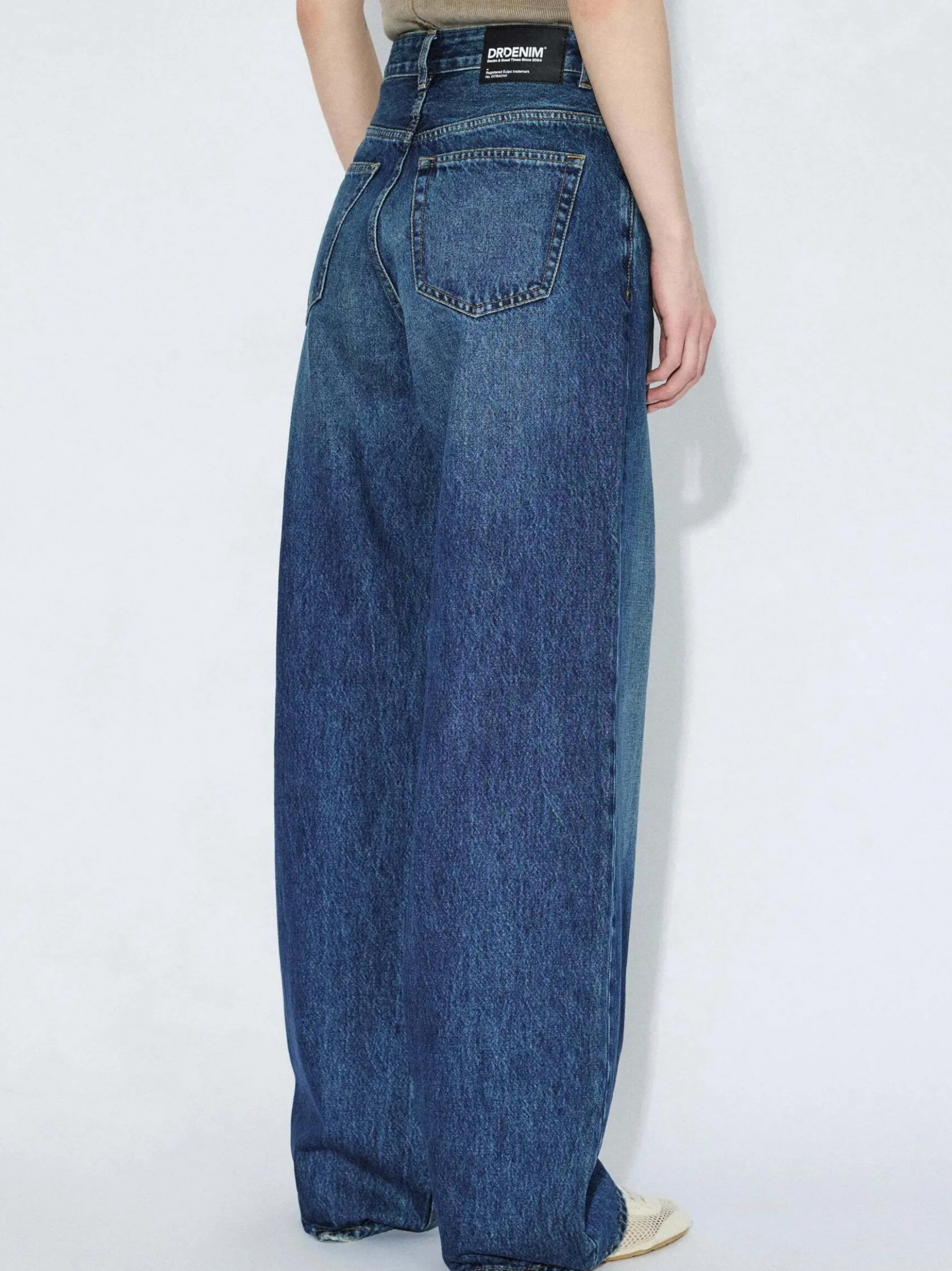 Dr. Denim Damen Jeans – Donna High Relaxed Jeans in denim