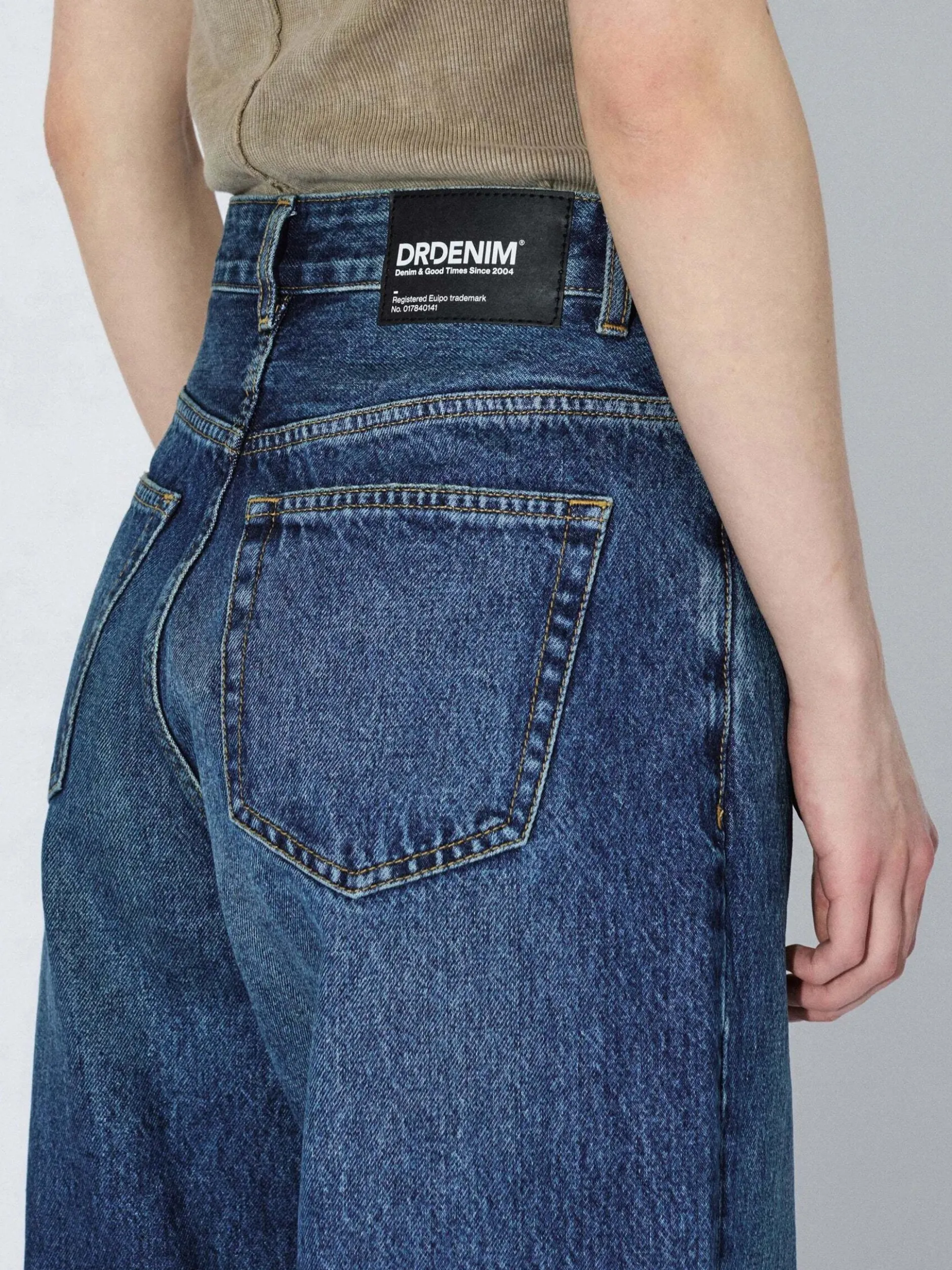 Dr. Denim Damen Jeans – Donna High Relaxed Jeans in denim