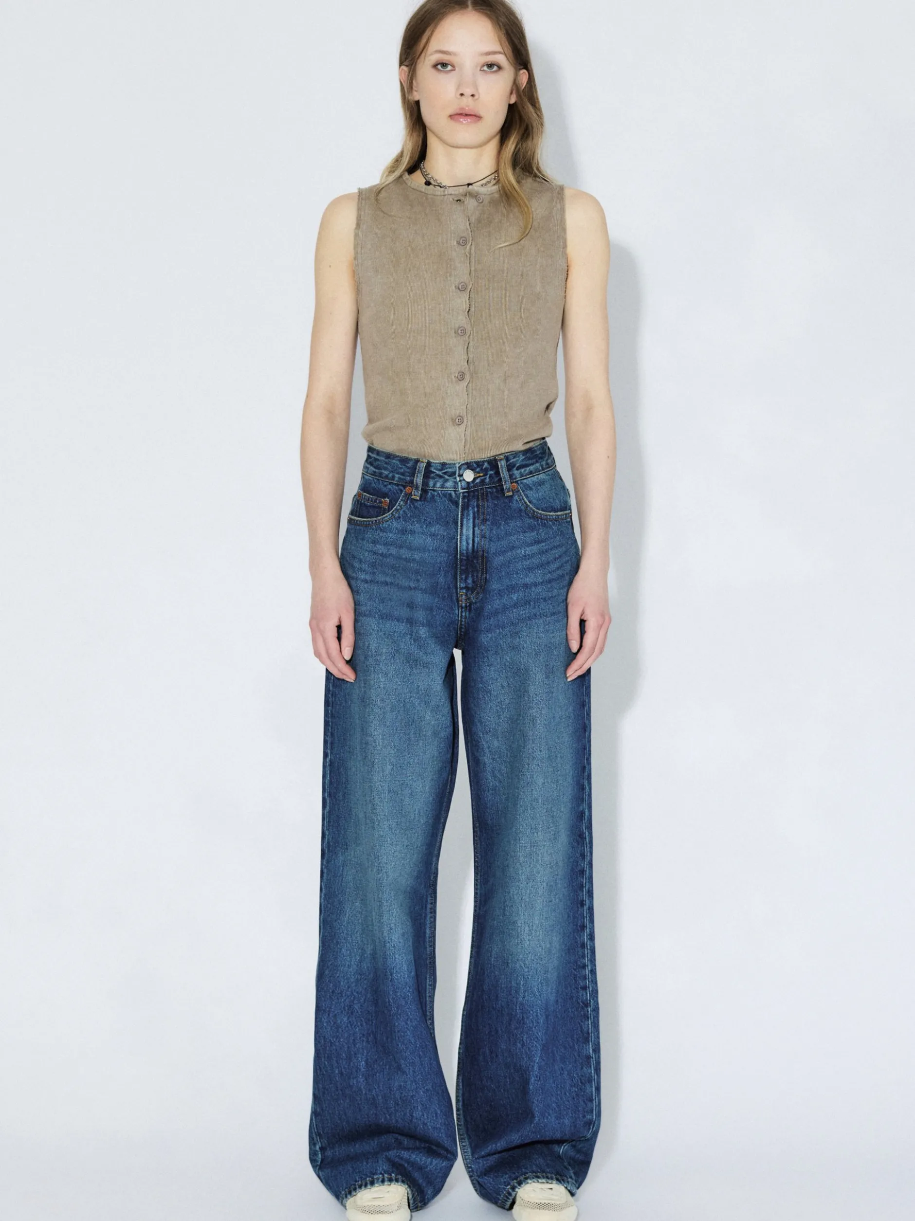 Dr. Denim Damen Jeans – Donna High Relaxed Jeans in denim
