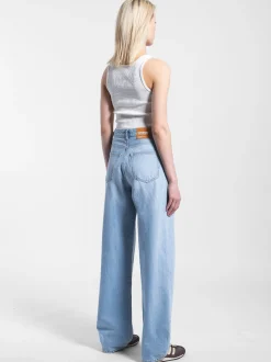 Dr. Denim Damen Jeans – Donna High Relaxed Jeans in bleached