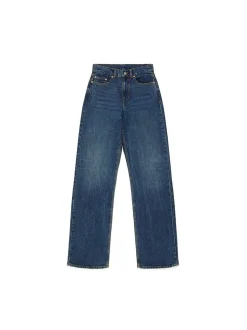 Dr. Denim Damen Jeans – Echo High Straight in denim