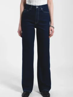 Dr. Denim Damen Jeans – Echo High Straight in rinsed
