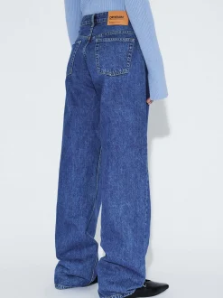 Dr. Denim Damen Jeans – Hill Low Relaxed Jeans in medium stone