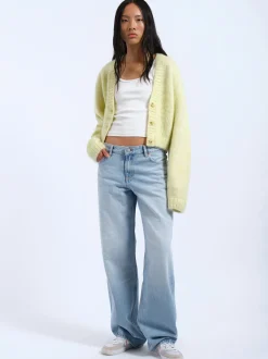 Dr. Denim Damen Jeans – Hill Low Relaxed Jeans in bleached