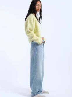 Dr. Denim Damen Jeans – Hill Low Relaxed Jeans in bleached