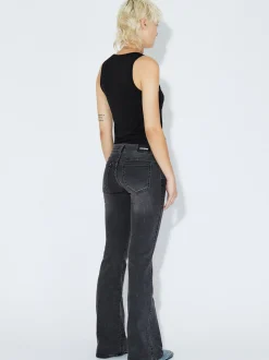 Dr. Denim Damen Jeans – Kily Low Bootcut in grau