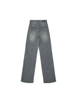 Dr. Denim Damen Jeans - Moxy High Straight in grau