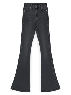 Dr. Denim Damen Jeans – Moxy High Flare in grau