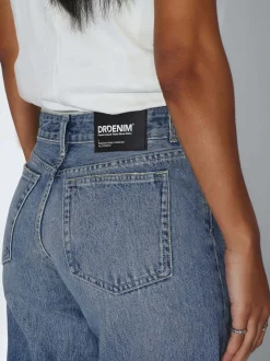 Dr. Denim Damen Jeans – Rhue Low Wide Jeans in light stone