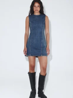 Dr. Denim Damen Kleid – Calista in denim