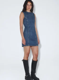 Dr. Denim Damen Kleid – Calista in denim