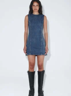 Dr. Denim Damen Kleid – Calista in denim